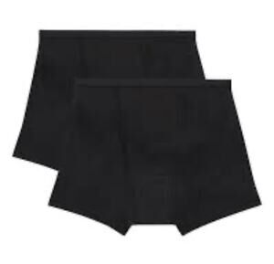 Hanes Comfort Period Boxer Brief Period Underwear Super Leaks Women's Size M
